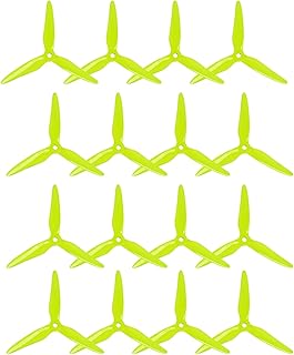 DALPROP Spitfire T5147.5 Propellers FPV Props Tri-Blade 5 Inch Propeller for iFlight Nazgul EvoqueÂ  F5 V2 Quadcopter Drone Frame (Pack of 16pcs)