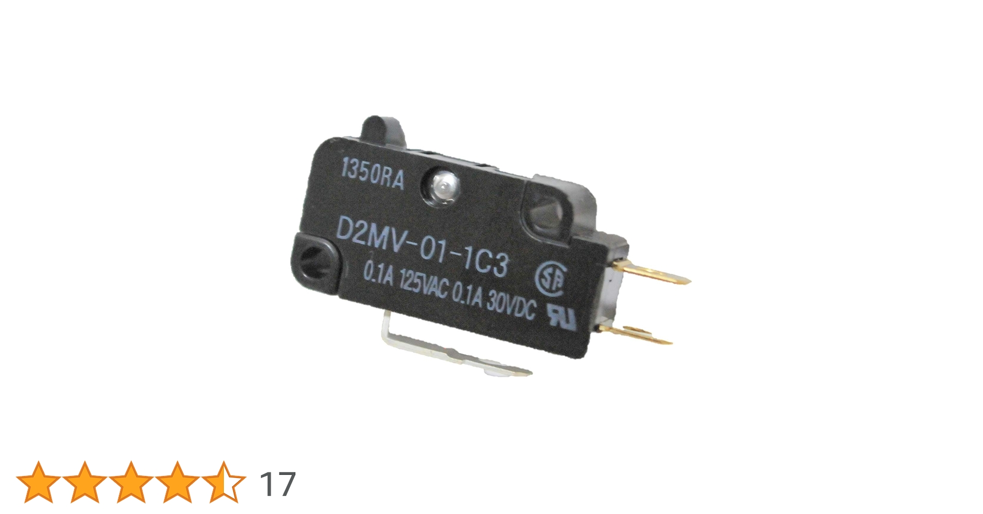 Amazon | オムロン(OMRON) D2MV-01-1C3 小形基本スイッチ (ピン