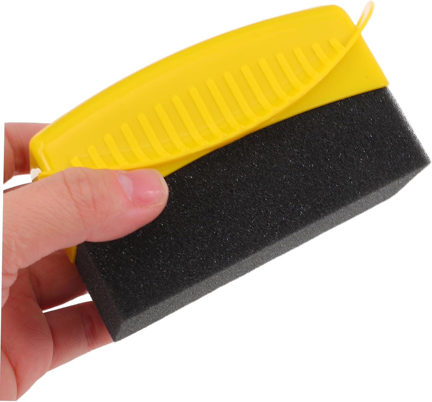 2pcs Tire Shine Applicator Sponge Tool with Storage Stand Versatile Car Washing Applicators for Interior Exterior Detailing Enhanced Shine Dirt Resistance