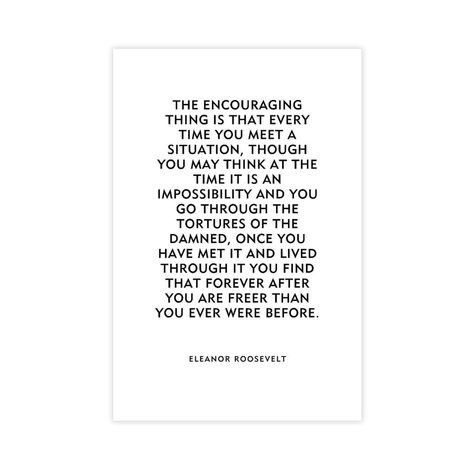 ELKPDOE Impossibility Poster Motivational Quotes