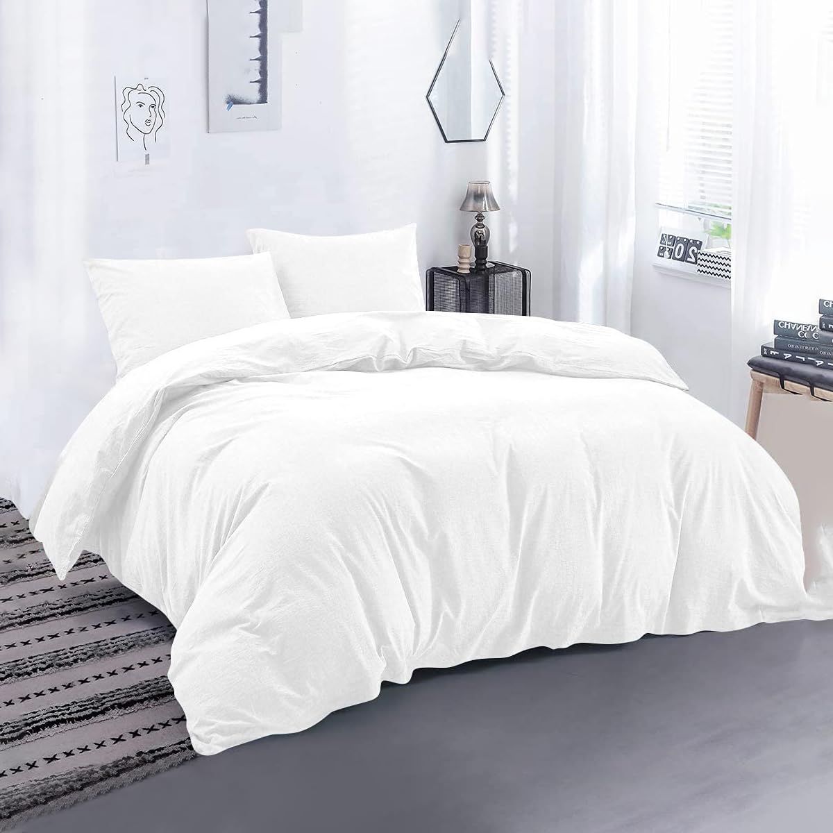 Copripiumino in cotone egiziano premium 1pc Doppio King