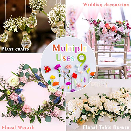 Nastri per Fiori,5 Pack Staminali Rotolo Rmeet