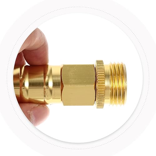 Miniatura 6 de GANAZONO Extensor de manguera de agua de acero inoxidable, extensión de 1 pie con conectores hembra a hembra para necesidades al aire libre