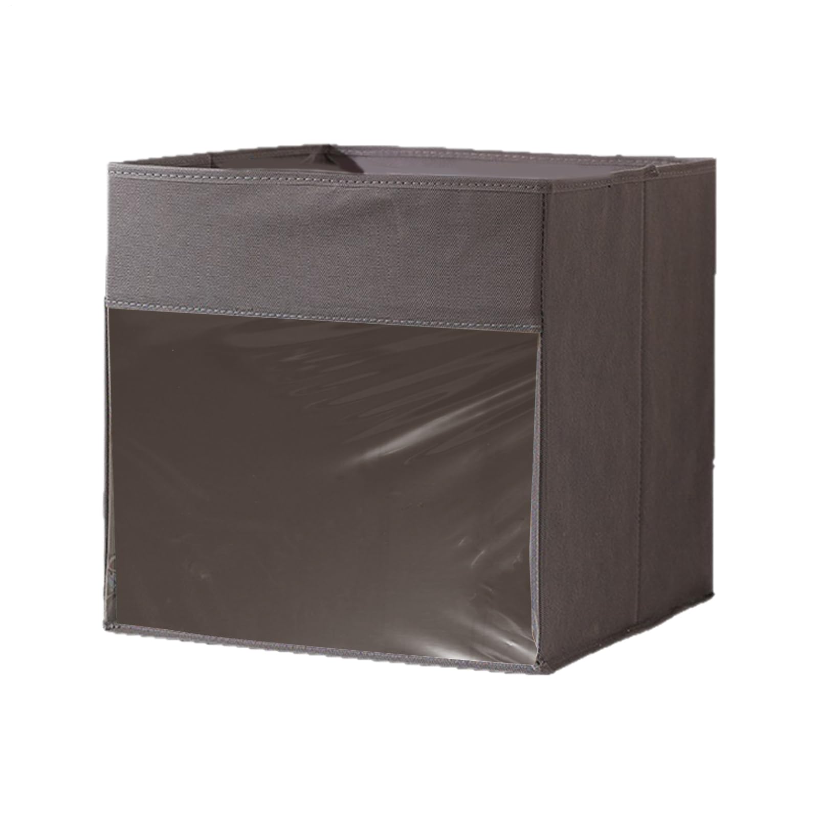 Cubo organizador de tela no tejida de 13 pulgadas para ropa y juguetes
