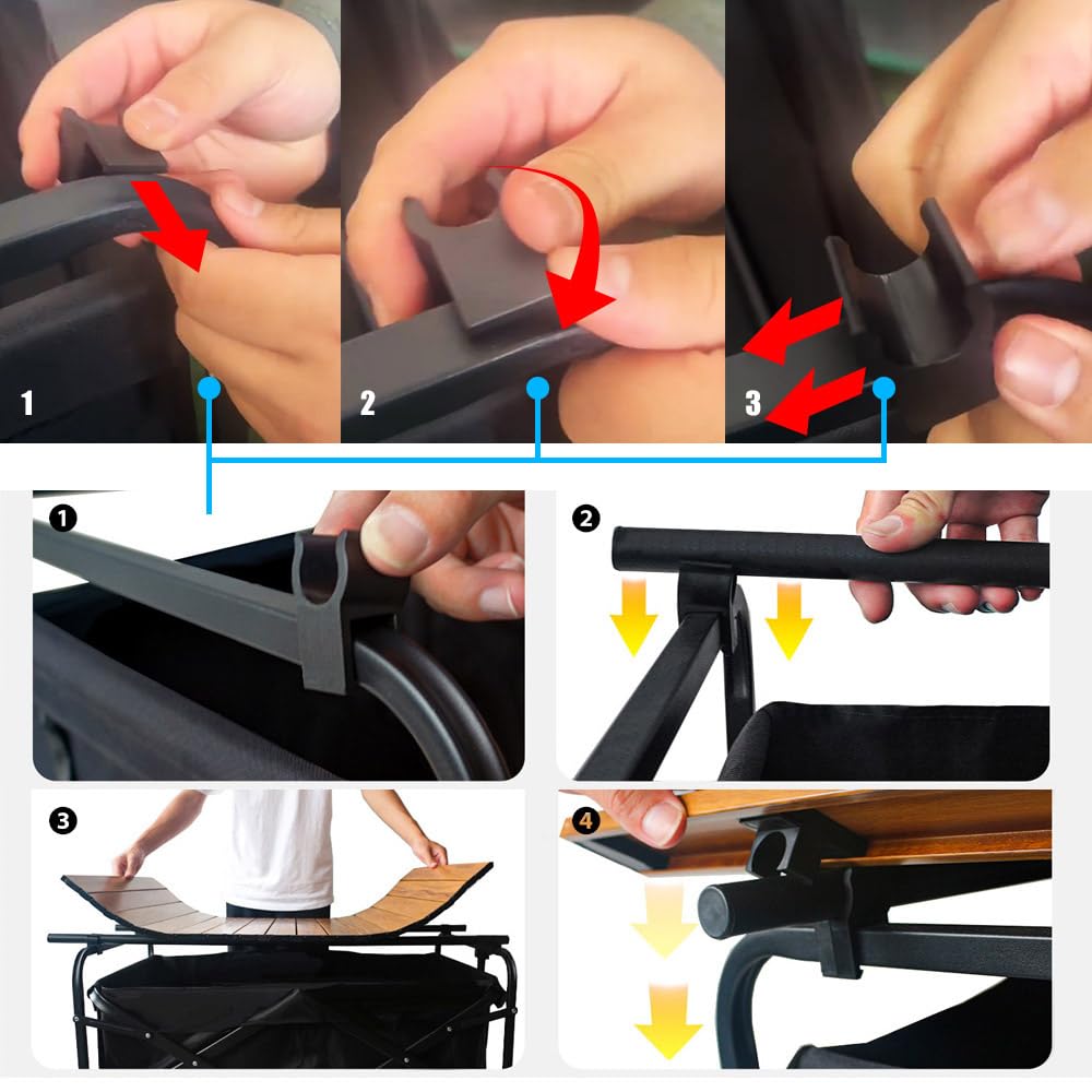 （tama）キャリーワゴン　テーブルおまけ 新品　ブレーキ付き tama）キャリーワゴン テーブルおまけ 新品 ブレーキ付き tama