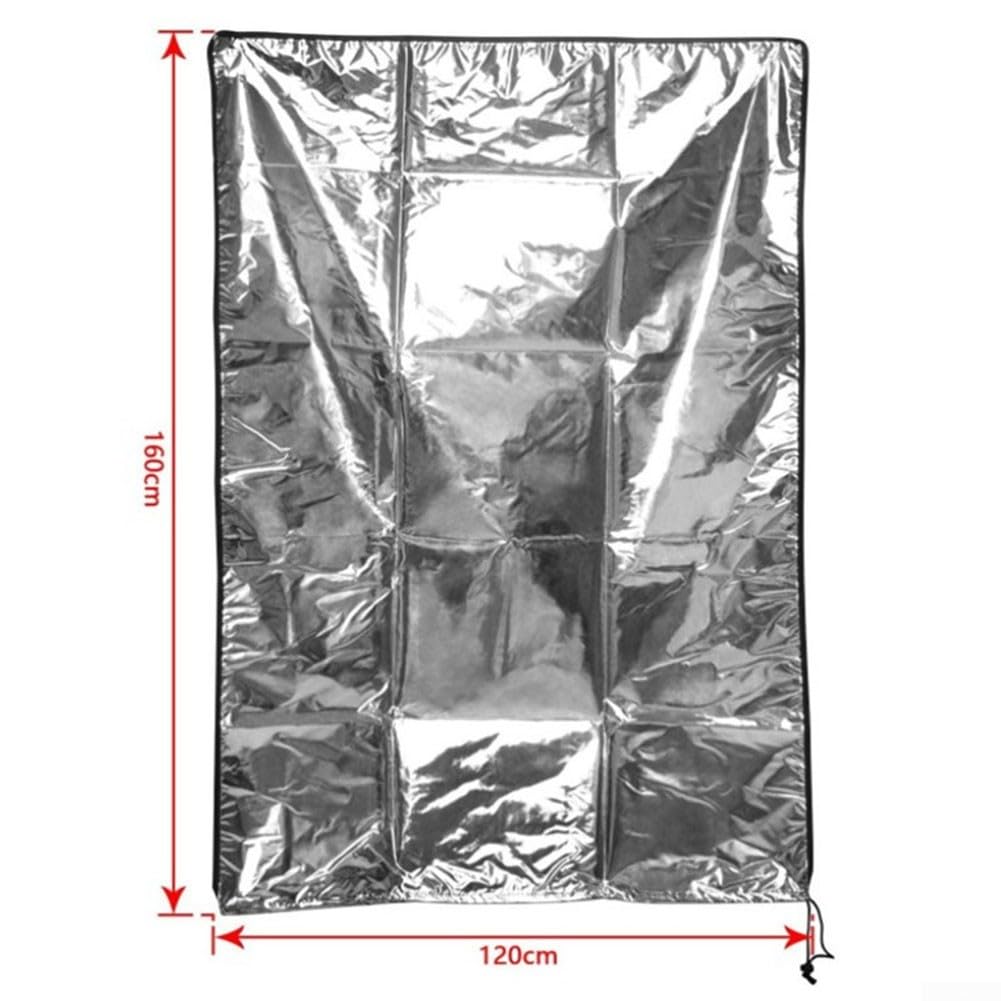Besttoolifes Copertura per telescopio per telescopi di grandi dimensioni, copertura per telescopio astronomico da esterno, con coulisse regolabile, impermeabile, 160 x 120 cm