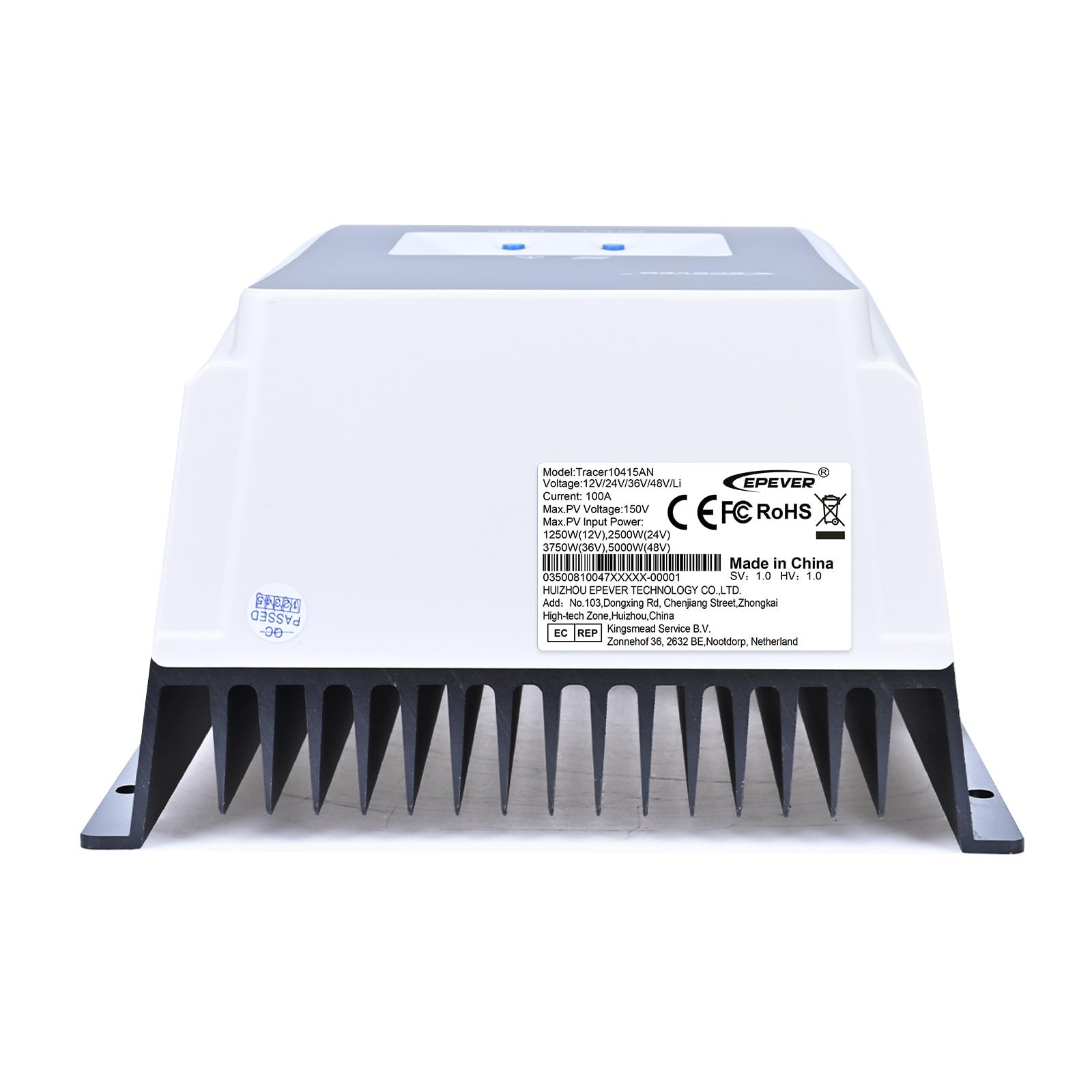 EPEVER Tracer-AN MPPT Laderregler solar charge controller 12/24/36/48V auto work (Tracer10415AN, 100A)