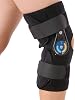 ROM Hinged Leg Knee Brace Knee Joint Stabilizing Bracket, Orthopedic Knee Brace with Adjustable Joint for ArthritisLigament Damage