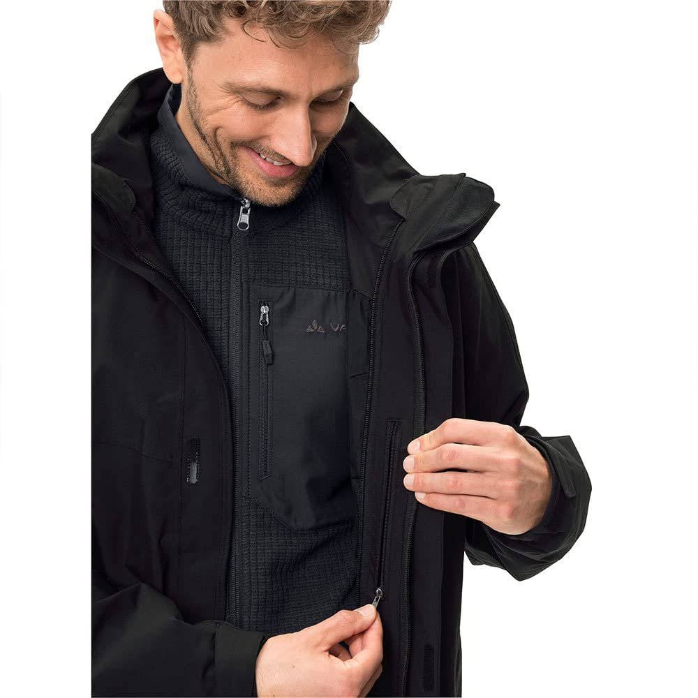 VAUDE Parka Iii pour Homme Idris 3 en 1 Veste double Homme