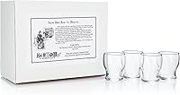 Vista 4 de HISTORY COMPANY Catadores apilables – Vasos profesionales de nariz y sorbo para cócteles en miniatura y cerveza artesanal, juego de 4 piezas