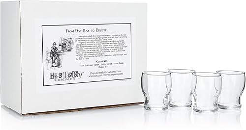 Miniatura 6 de HISTORY COMPANY Catadores apilables Juego profesional de 4 piezas de vasos de nariz y sorbo para cócteles en miniatura y cerveza artesanal