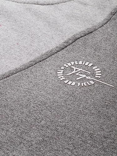 Image of The Indian Garage Co Men Regular Fit Colourblocked Crew Neck Overhead Sweatshirt