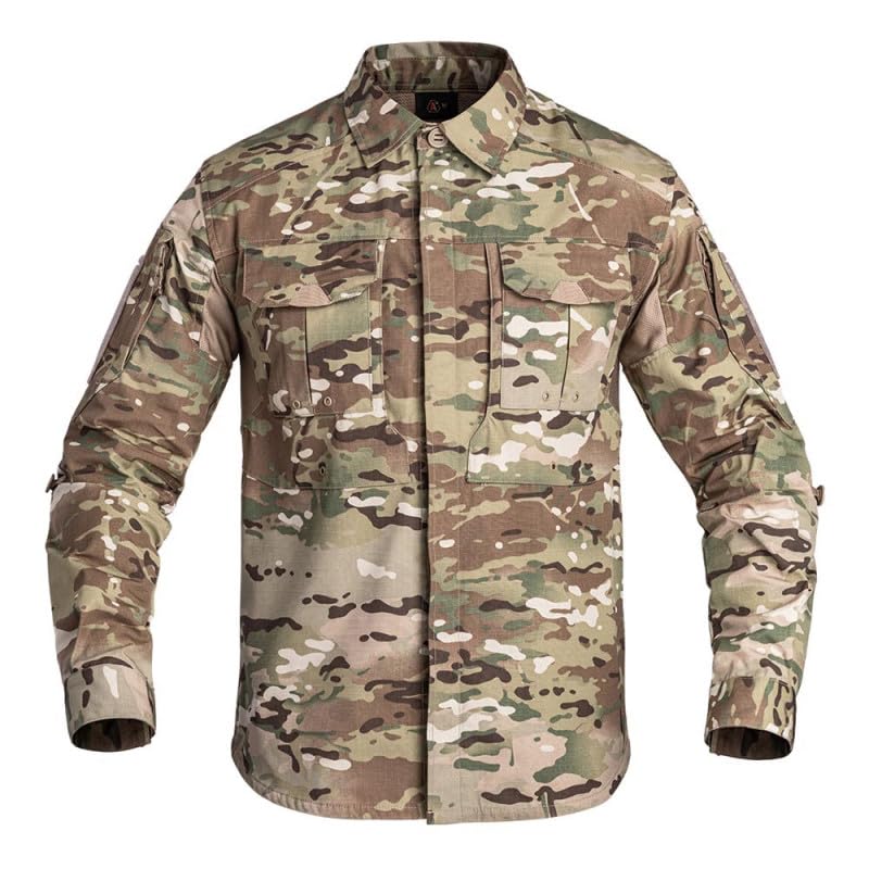 Chemise Fighter Gen 2 Multicam haut de gamme aux finitions militaires
