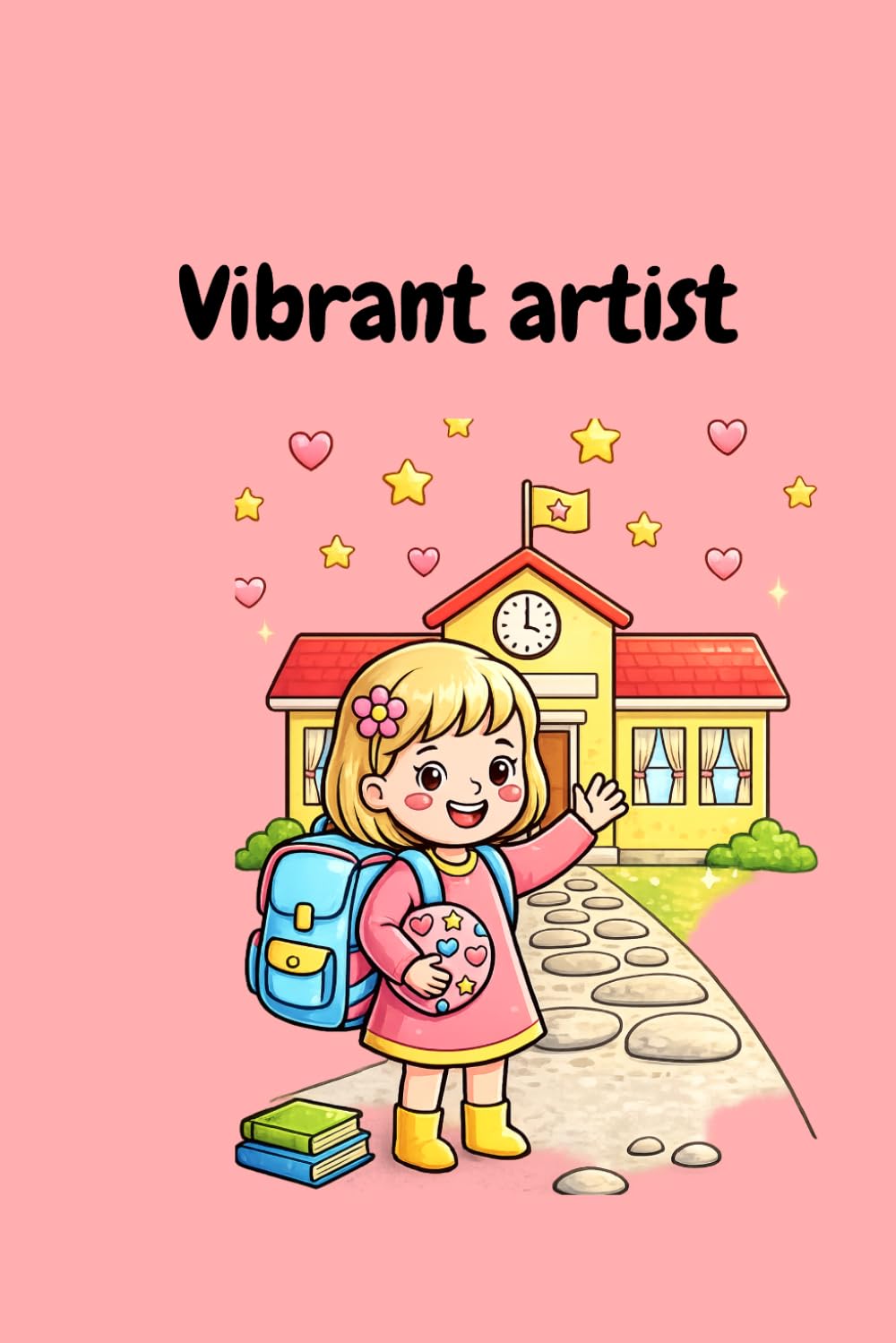 Vibrant artist: Fun & Creative Coloring Book for Kids: Engaging Illustrations to Spark Imagination and Creativity