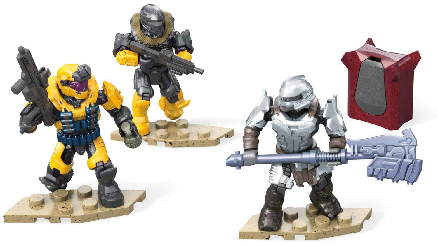 Mega Construx Halo Infinite UNSC Spartan Armor Pack GRN07 - 3 Action  Figures, 124 Pieces, Ages 8+ : Amazon.sg: Toys