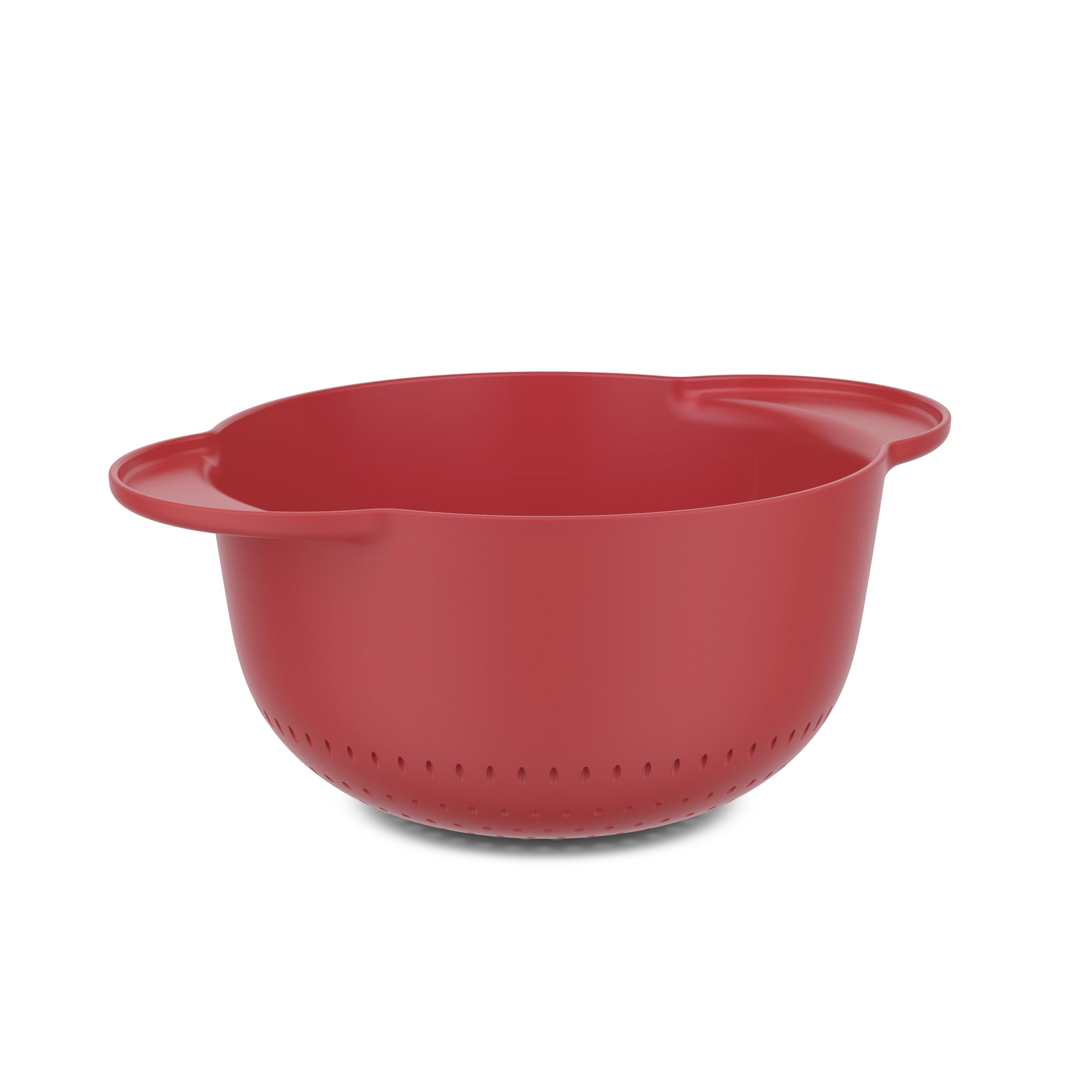 Mepal Colander Chef it, Drains Quickly, Non-slip Base for added Stability, Dishwasher Safe, Kitchen Gadgets, 3000 ml, Coral