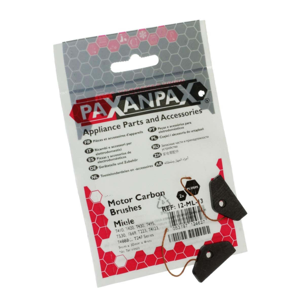 Vhbw 2x Spazzola Carbone 16 X 10 X 5 Mm Compatibile Con Milwaukee WCE 30 Smerigliatrice Smerigliatrice 64610947 - Foto 4