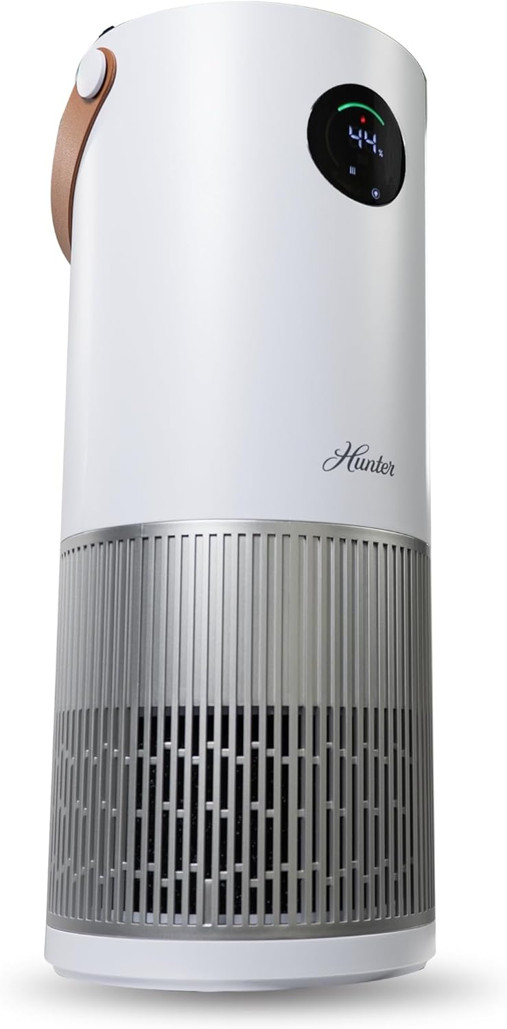 Hunter Fan Company Humidifier and Air Purifier In One, Advanced Filtration Air Purifiers for Home, A