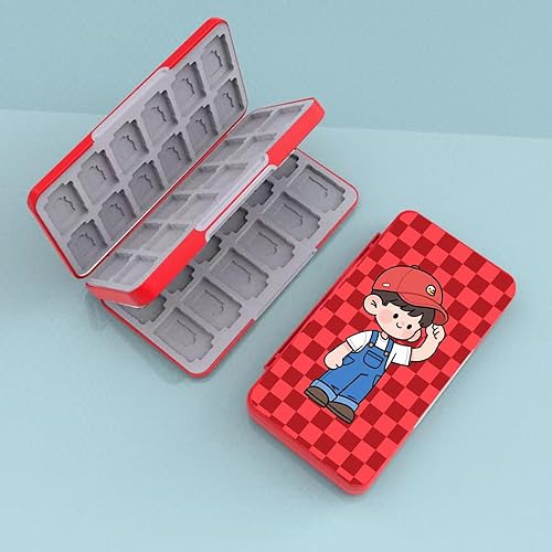 Miniatura 6 de PERFECTSIGHT Switch Game Case Compatible with Nintendo Switch OLED & Switch Lite, 48 Switch Game HolderCute Switch Game Card Case Cartridge with 48