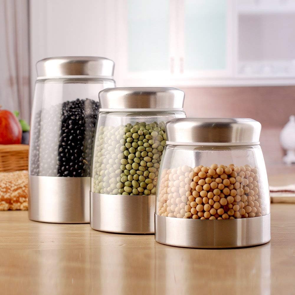 Large Glass Jars Round Glass Jars Stained Glass Jar Gallon Glass Jars Glass Jars Wide Jars Set