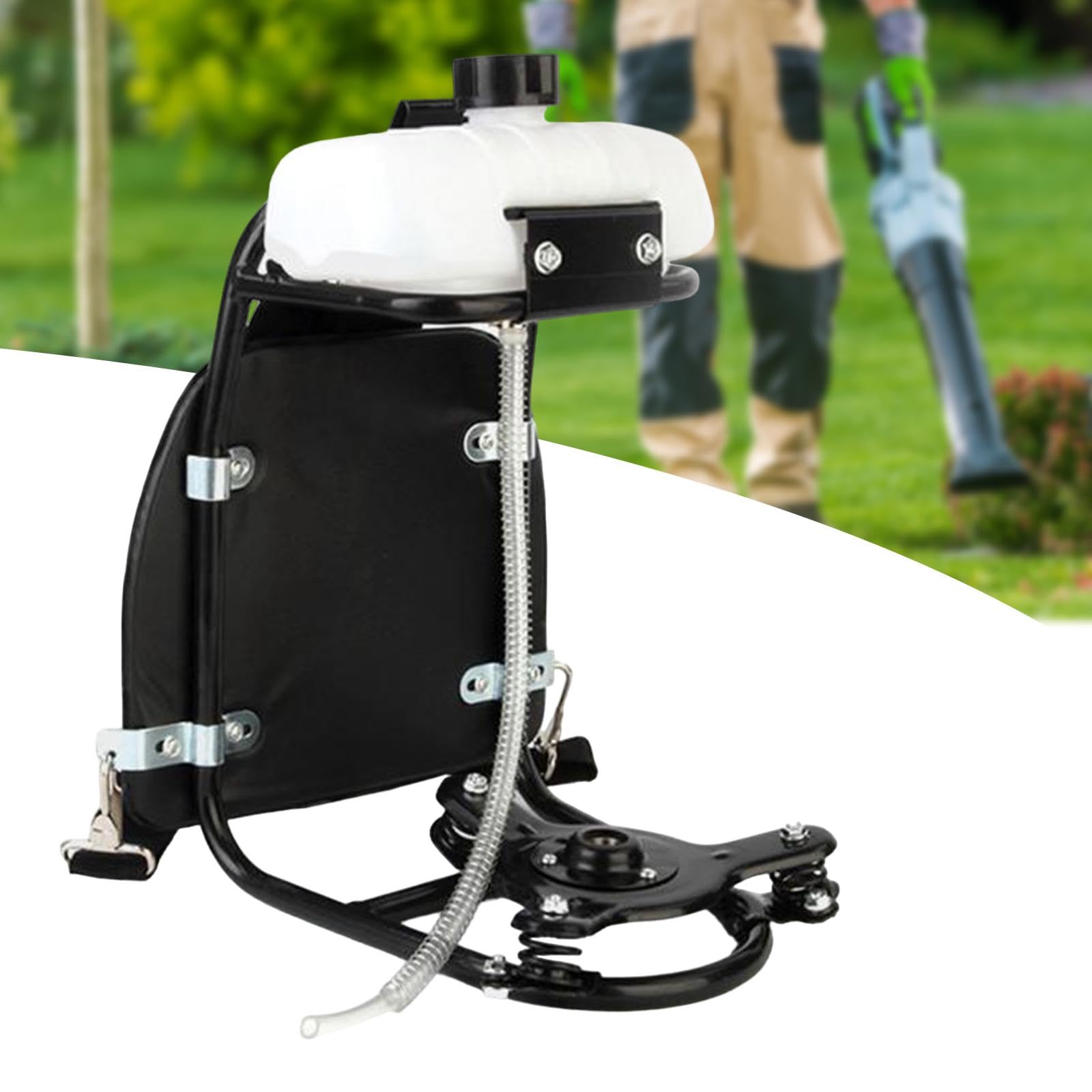 Estructura Universal para Mochila de Cortacésped, Accesorios para Herramientas de Jardinería con Absorción de Impactos, Soporte Trasero Reforzado para