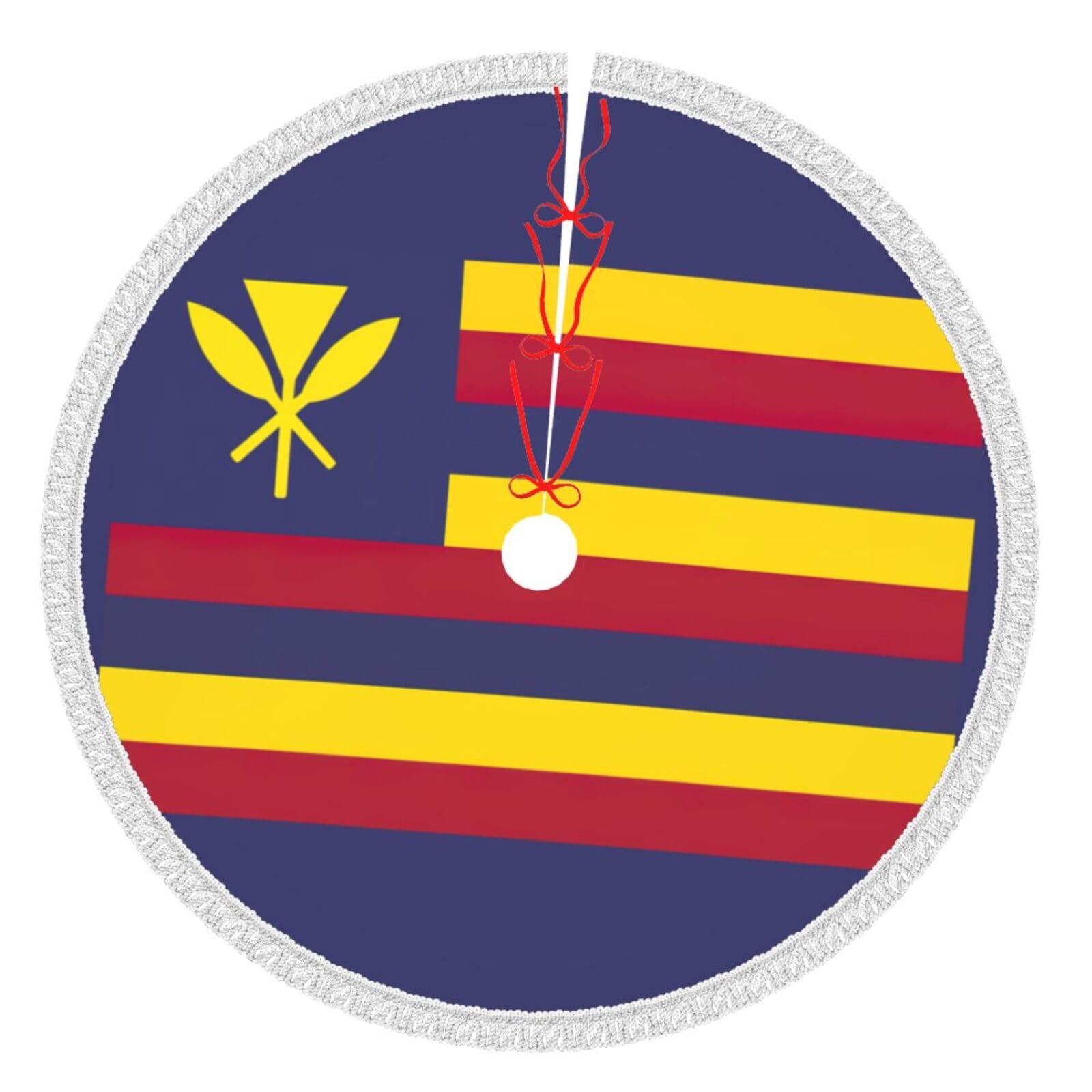 Jupe de sapin de Noël Hawaï pour réchauffer vos fêtes d'hiver