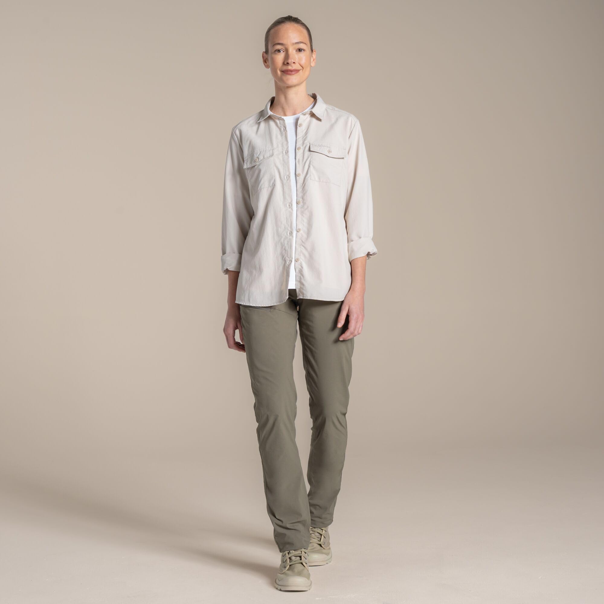 Craghoppers Nosilife Loukkos Long Sleeve Shirt Craghoppers Nosilife Loukkos - Camisa de Manga Larga para Mujer Mujer