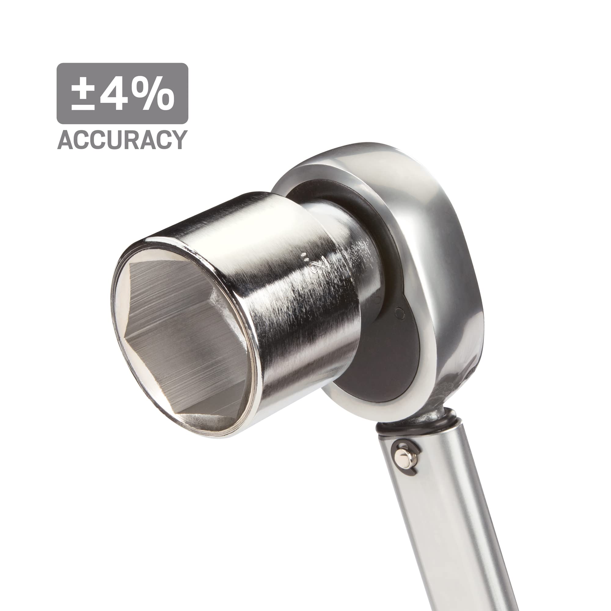 TEKTON Llave dinamométrica de clic de 3/4 pulgadas (50-300 pies-libra/67.8-406.7 Nm) | 24350
