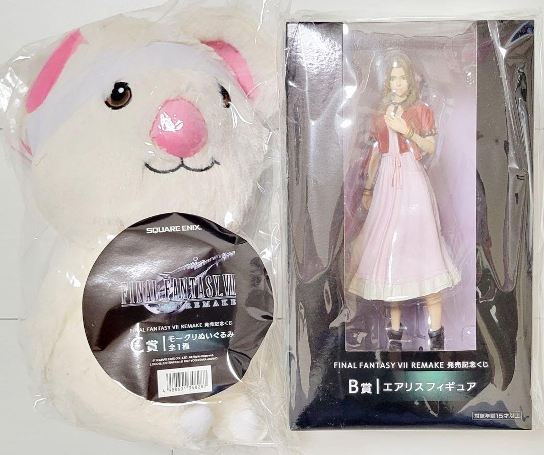 Amazon.co.jp: FF7リメイク 記念くじ エアリスフィギュア+モーグリ 2 