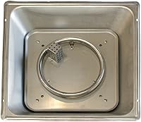 Vista 6 de Hiland 1010-BURNER - Quemador de fuego de repuesto para FS-1010-12-T y FS-1212-10-T, acero inoxidable