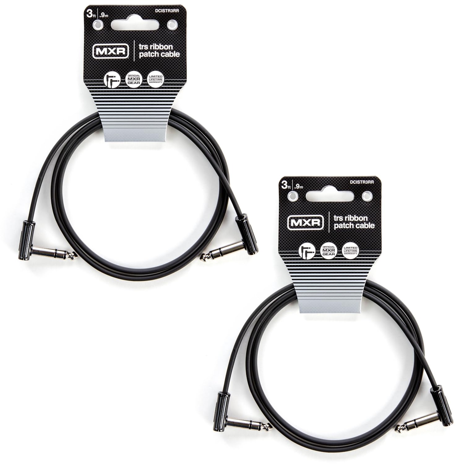 MXR DCISTR3RR TRS - Cable de conexión de cinta - 3 pies (paquete de 2)