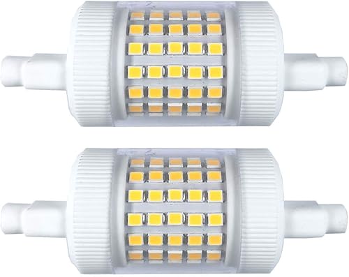 Miniatura 8 de qlee LED R7s 4.646in 20w luz regulable doble extremo J J118 4.7" 2500lm equivalente 200w luz de tungsteno halógena blanco cálido 3000k reflector luz