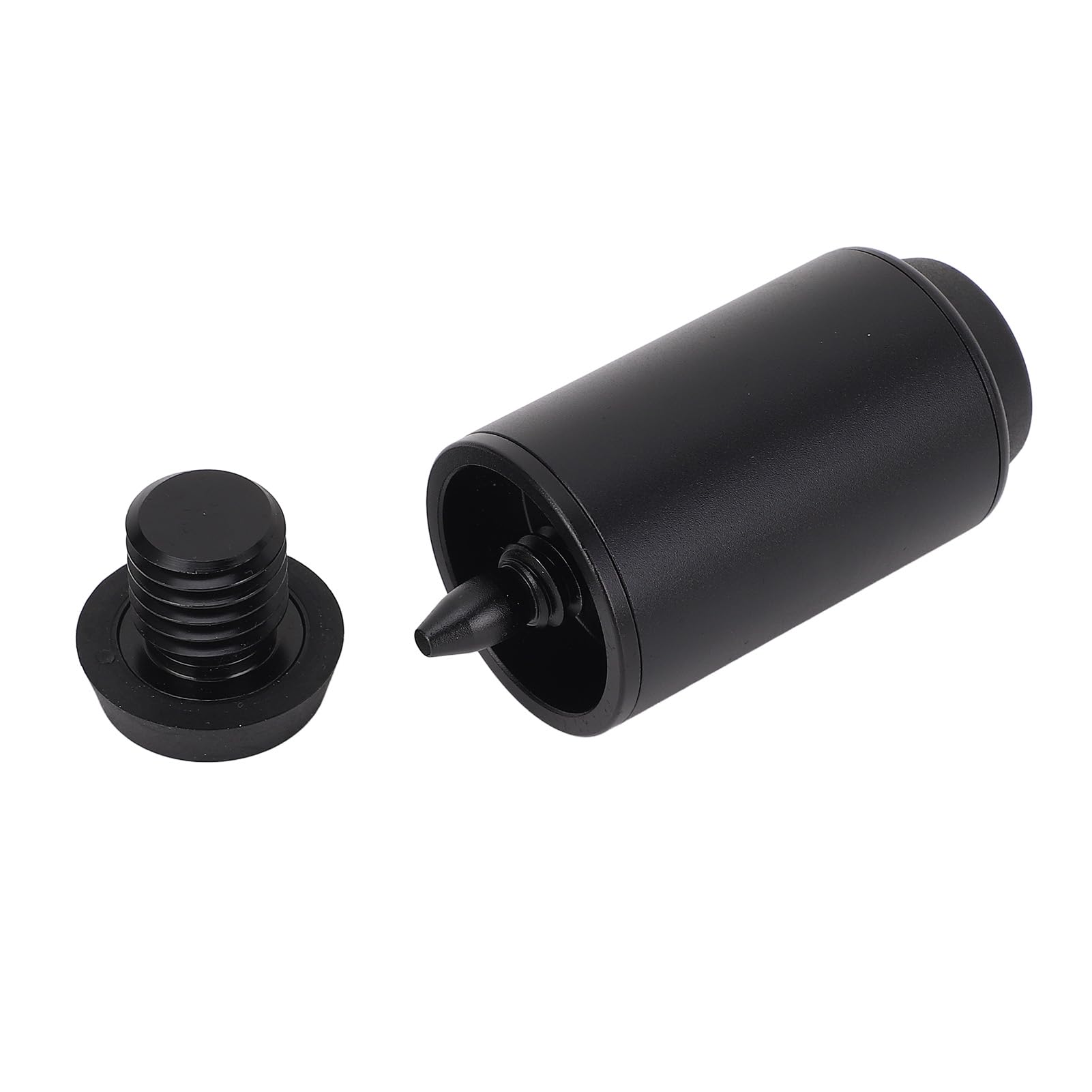CHICIRIS Pool Cue Extender Billar Extensión Aluminio 2 Pulgadas con Parachoques de Goma