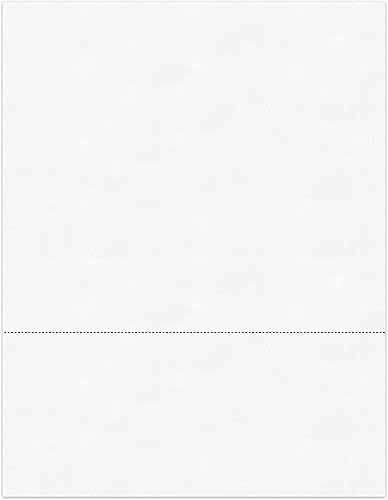 Miniatura 2 de PrintWorks Papel perforado horizontal profesional de 3 58 pulgadas, 8.5" x 11" - Perfecto para W-2, 1099 y uso de declaraciones - Hecho en los