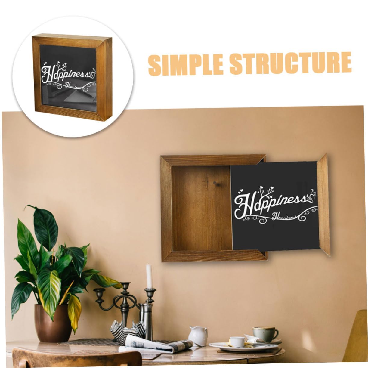 Amazon.co.jp: MUSISALY 貯金箱 隠し収納家具 コイン コンテナ コイン節約ジャー 瓶を変える 瓶 コインバンク  大人の現金のための貯蓄瓶. 大人のための貯蓄用のお金の瓶. 棚 木製 : ホーム＆キッチン