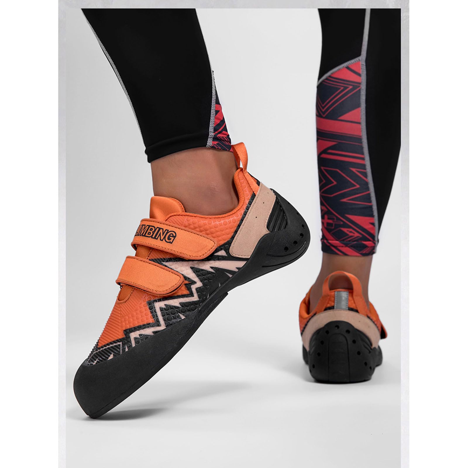 Scarpe da Arrampicata Unisex-Adulto,Scarpette da arrampicata antiscivolo per Uomo e Donna,Traspirante Scarpette da arrampicata compatte,per Principianti Giovani Scarpette da arrampicata indoor