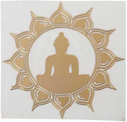 Miniatura 7 de angwang 10 Uds 2.7 in 7 Chakra Cobre Torre Energía Orgonita Pegatina Flor Vida Árbol Pirámide Resina Epoxi Material Fabricación de Joyas