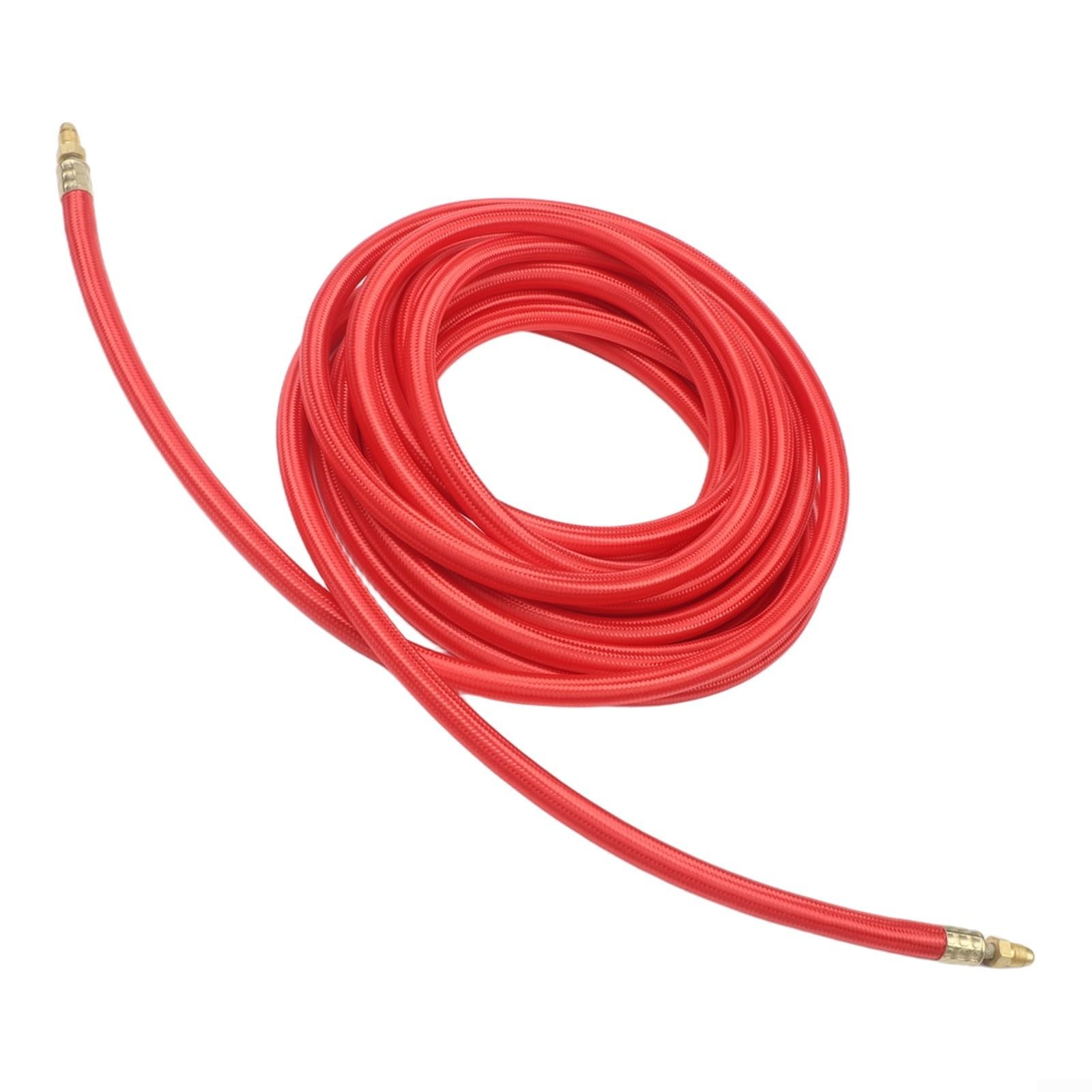 Generico Cavo di Alimentazione per Torcia di Saldatura Tig, Lungo 7,6 Metri (25 Piedi), con Rivestimento in Silicone E Nylon Intrecciato