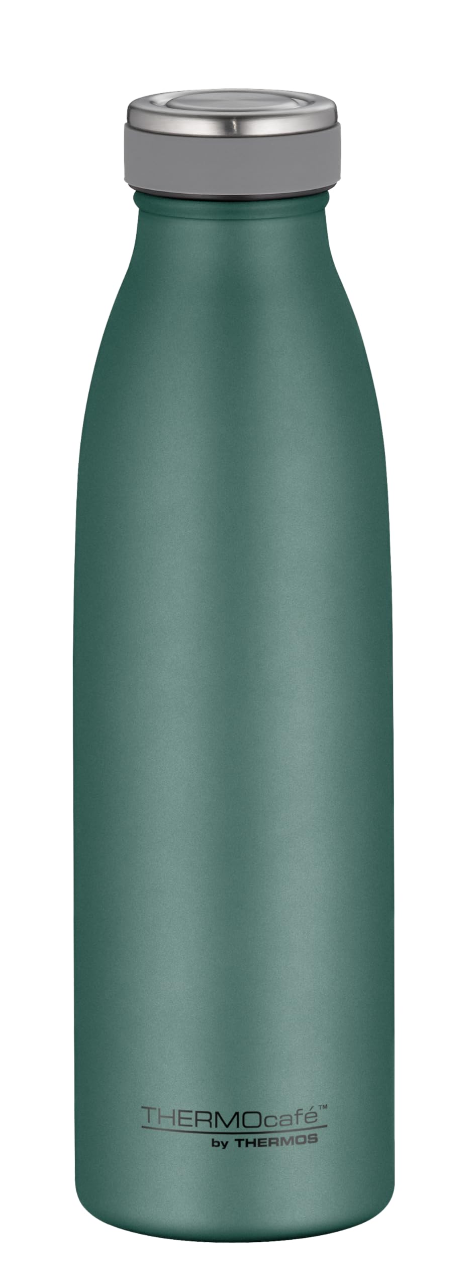 THERMOcafé by THERMOS TC Bottle Thermos Flask, Stainless Steel, Moss Green Matt, 500 ml
