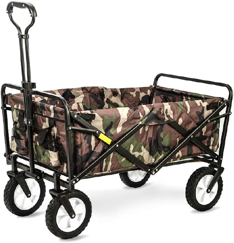 Garden Cart Trolley,Foldable Pull Wagon Hand Folding Trolley Hand Cart for Outdoor Camping BBQ Gardening Shopping Beach(C)(C)/D
