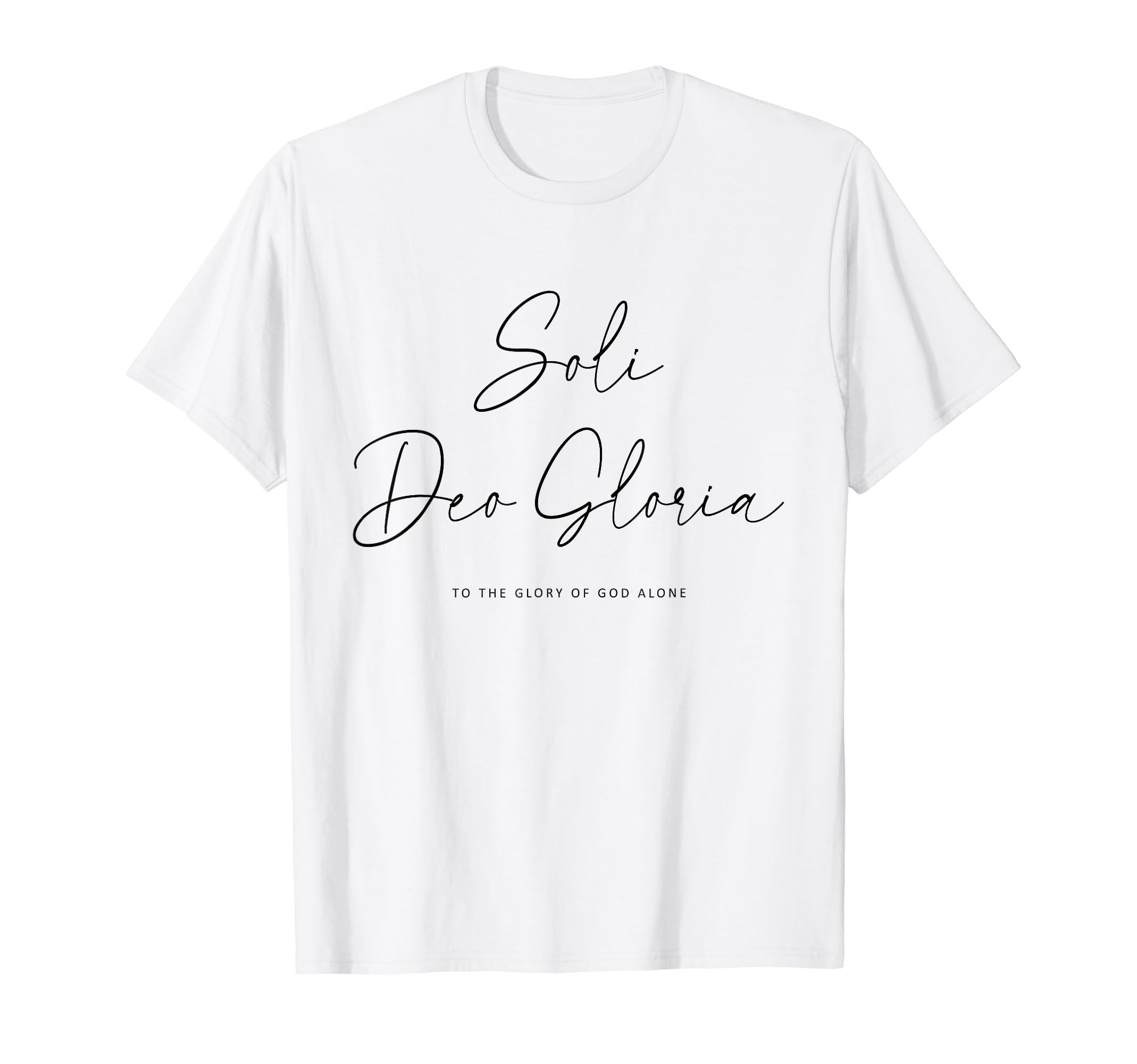 MRJNSoli Deo Gloria - To The Glory of God Alone T-Shirt