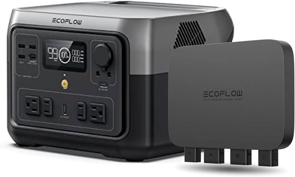 Amazon.co.jp: EcoFlow ポータブル電源 RIVER 2 Max Alternator