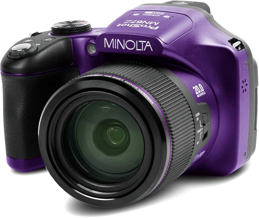 ビータ Amazon.com : MINOLTA MN67Z 20 MP / 1080P FHD Bridge Digital Camera