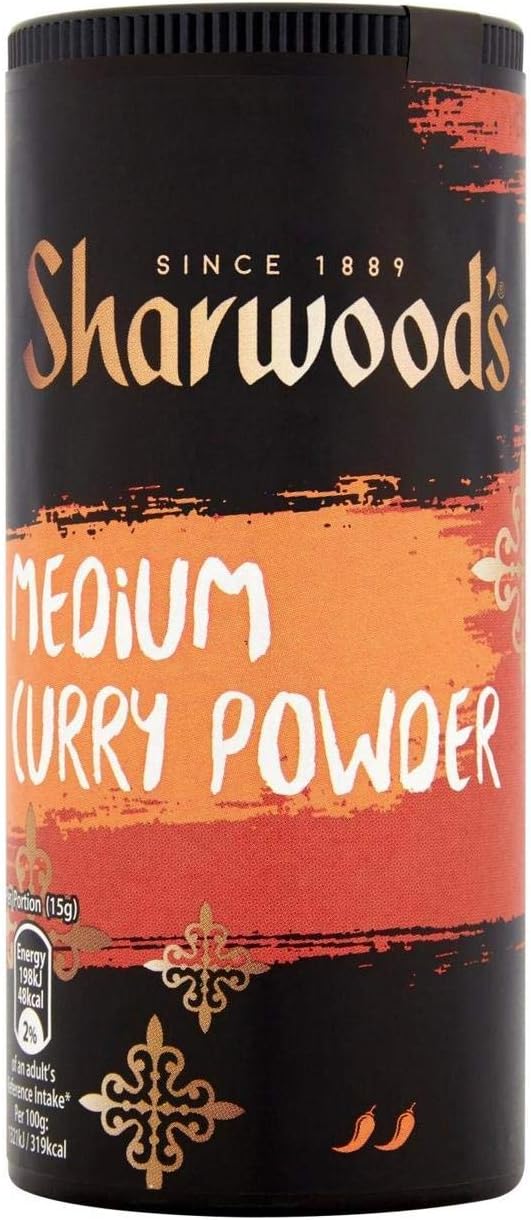 Sharwoods Medium Curry Powder - 3 x 102gm