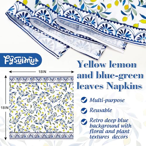 Servilletas de Tela 18 x 18 Inch, Pack x4 miniatura 2