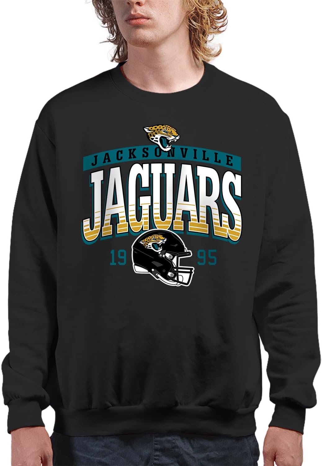 Junk Food X NFL Mighty - Officially Licensed Adult Crewneck Fleece Sweatshirt