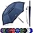 Baraida Golf Umbrella Large 62/68/72 Inch, Extra Large Oversize Double Canopy Vented Windproof Waterproof Umbrella, Automatic Open Golf Umbrella for Men and Women and Family.(62 Inch,Navy Blue)