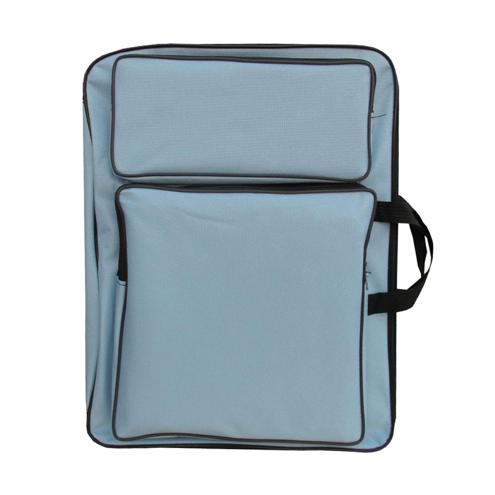 Art Portfolio Case Kid Art Bag Drawing Sketch Books Travel Artists Backpack Light Blue-image-29