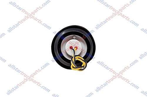 Vista 11 de 8 PC 2" Round LED Light Side Marker Clearance [7 LEDs] [Rubber Grommet] [IP 67] for Trailers - 4 Red and 4 Amber