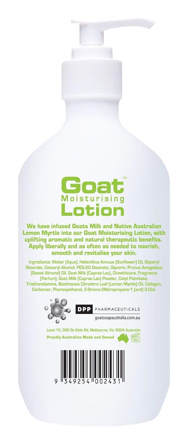 Goat Moisturizing Lotion w/Lemon Myrtle, 16.9 oz